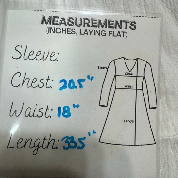 Universal‎ Thread Puff Elbow Sleeve Tiered Dress medium - Picture 8 of 8